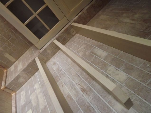 Декоративная штукатурка на кухне