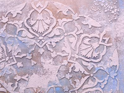 Арабеска с васильками