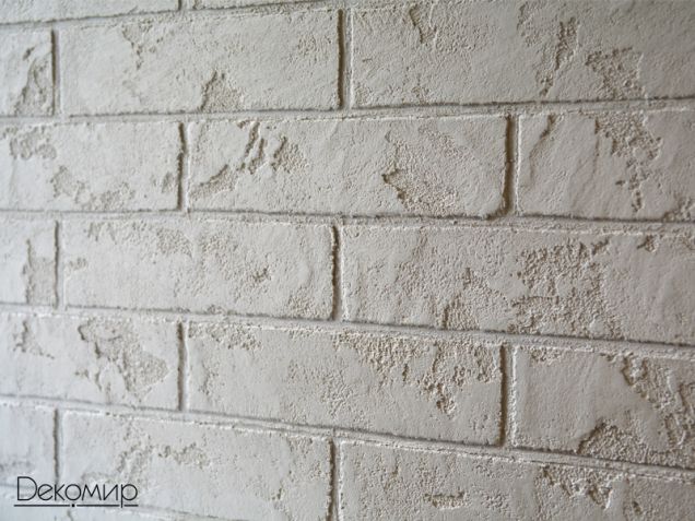 Декоративная штукатурка под кирпич