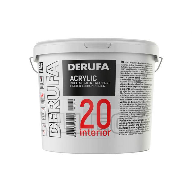 серия DERUFA Profi краска Интерьерная 20